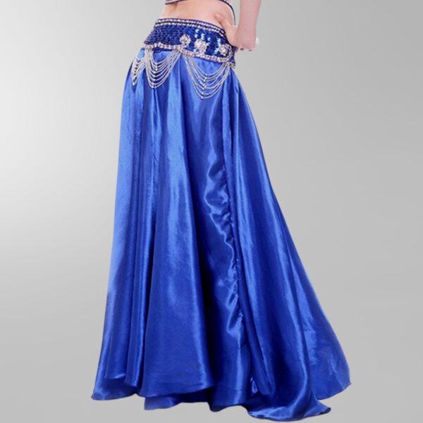 mörkblå magdans kjol2