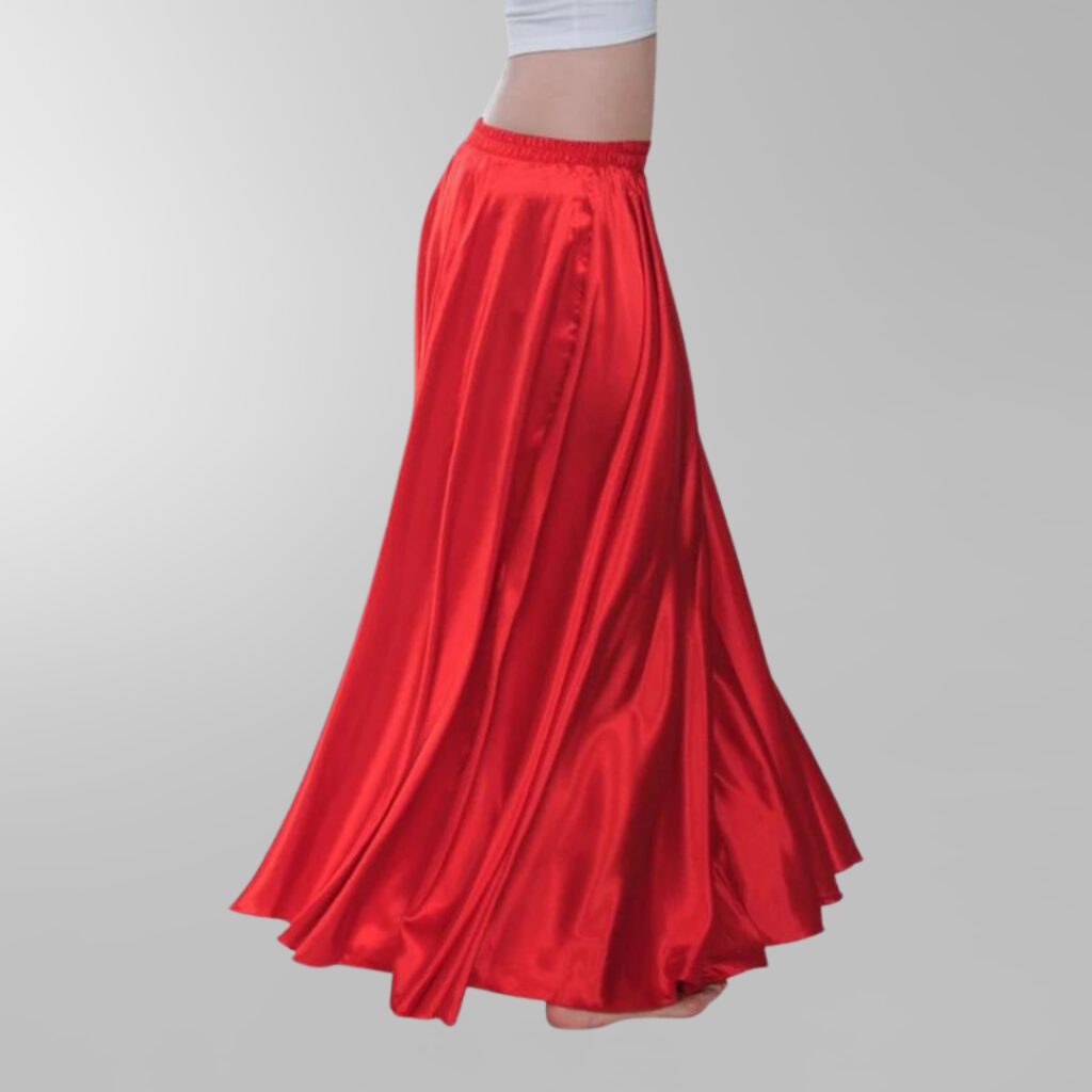 röd magdans kjol3